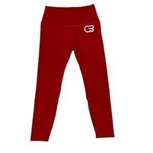 Cycle Bar X Beyond Yoga Cropped Leggings - Red - Medium